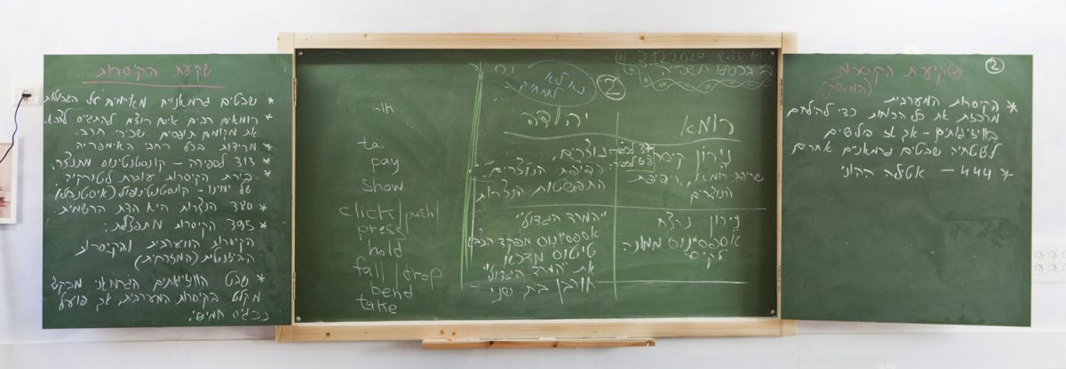 ⁦לוח כיתה אנתרופוסופי⁩ – תמונה ⁦2⁩
